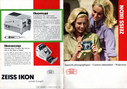 Catalogue ZEISS IKON - Appareils Photographiques - - Appareils Photo