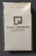 Caja Cigarrillos Paco Rabanne - Empty Tobacco Boxes