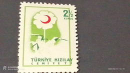 TÜRKEY--YARDIM PULLARI-1950-60  KIZILAY PULLARI  2.50K  DAMGASIZ ERRÖR - Charity Stamps