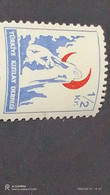 TÜRKEY--YARDIM PULLARI-1950-60  KIZILAY PULLARI  0.50K  DAMGASIZ - Wohlfahrtsmarken