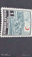 TÜRKEY--YARDIM PULLARI-1940-50  KIZILAY DERNEĞİ  1K  DAMGASIZ - Charity Stamps