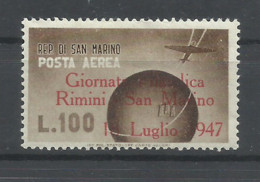 SAN MARINO   YVERT  AEREO    66A  MH  * - Luftpost