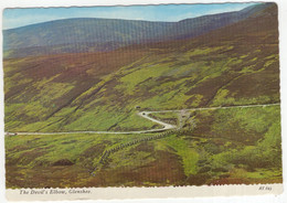 The Devil's Elbow, Glenshee.  - (Scotland) - 1976 -  Valentine Postcard - Perthshire