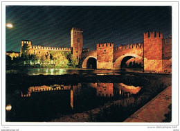 VERONA:  CASTEL  VECCHIO  -  NOTTURNO  -  PER  LA  SVIZZERA  -  FG - Châteaux