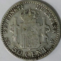 Spain - 50 Céntimos 1900, KM# 705 (#1880) - Autres & Non Classés