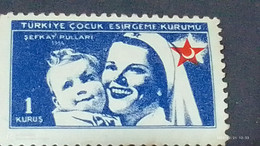 TÜRKEY--YARDIM PULLARI- ÇOCUK ESİRGEME 1K  DAMGASIZ - Charity Stamps
