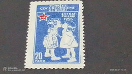 TÜRKEY--YARDIM PULLARI- 1950-60   ÇOCUK ESİRGEME 20P  DAMGASIZ - Charity Stamps