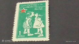 TÜRKEY--YARDIM PULLARI- 1950-60   ÇOCUK ESİRGEME 1K  DAMGASIZ - Wohlfahrtsmarken