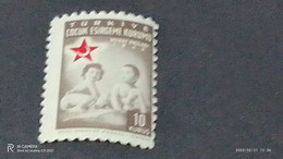 TÜRKEY--YARDIM PULLARI- 1950-60   ÇOCUK ESİRGEME 10K  DAMGASIZ - Charity Stamps