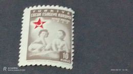 TÜRKEY--YARDIM PULLARI- 1950-60   ÇOCUK ESİRGEME 10K  DAMGASIZ - Liefdadigheid Zegels