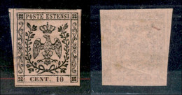 Antichi Stati Italiani - Modena - 1852 - 10 Cent (2) Usato (125) - Sonstige & Ohne Zuordnung