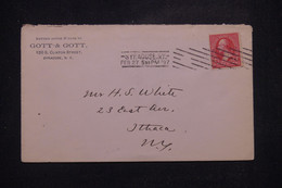 ETATS UNIS - Entier Postal Commerciale De Syracuse En 1897, Oblitération Mécanique - L 140517 - ...-1900