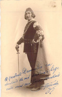 Dédicace - Autographe - BIONDA - Carte Postale Ancienne - Artistas