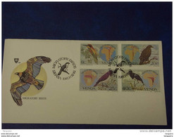 Venda FDC 1983 Trekvogels Oiseaux Migrateurs Migratory Birds Yv 70-73 - Venda