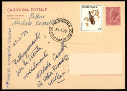 DOCUMENTI - AUTOGRAFI - Cascella Michele (pittore) - Autografo (F - 1) Con Saluti Cordiali Su Cartolina Postale Del 1973 - Sonstige & Ohne Zuordnung