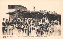 ¤¤  -  MAROC  -   AZROU   -   Les Petites Chleuhs Un Jour De Fête   -   ¤¤ - Altri & Non Classificati