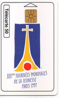 MONACO - CHIP CARD - MF45 - XIIe JOURNEES MONDIALES DE LA JEUNESSE PARIS 1997 - B76169003 - Mónaco