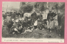 DOM159  CPA  RIBECOURT  (Oise) Guerre De 1914  -  Campement De Spahis Marocains   ++++ - Ribecourt Dreslincourt