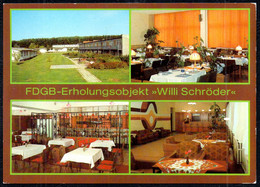 G1720 - Groß Labenz OT Klein Labez FDGB Heim Willi Schröder Innenansicht - Bild Und Heimat Reichenbach - Sternberg