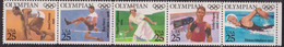 Sports Olympiques - ETATS UNIS - Sprint: 200 M, Saut En Hauteur, Tennis, Bobsleigh, Natation - N° 1904 à  1908 ** - 1990 - Ungebraucht