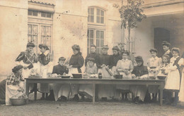 La Rochelle * Carte Photo 1907 * école De Filles Ou Pensionnat * Cour De Cuisine ? - La Rochelle