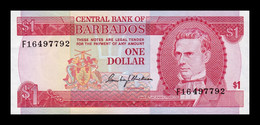 Barbados 1 Dollar Commemorative ND (1973) Pick 29 With Folder Sc Unc - Barbados