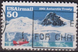 Traité Sur L'Antarctique - ETATS UNIS - Navire Et Glace - N° 123 - 1991 - 3a. 1961-… Gebraucht