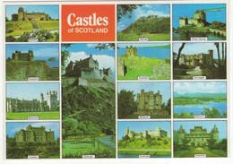 Castles Of Scotland  - 'BraemarFilms Ltd' Postcard - Dunbartonshire