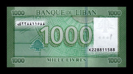 Líbano Lebanon 1000 Livres 2016 (2022) Pick 90d Serie K228 Hybryd Rare Sc Unc - Libanon