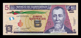 Guatemala 5 Quetzales 2020 Pick 122Ad Sc Unc - Guatemala