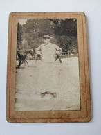 Photographie - Nouvelle Calédonie - Maréchal Férrant - Homme En Tablier Avec Chevaux - Juillet 1902 - Sin Clasificación