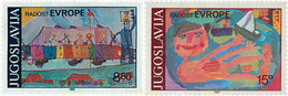 67223 MNH YUGOSLAVIA 1982 DIBUJOS INFANTILES - Collections, Lots & Séries