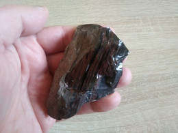 Obsidienne Acajou Brute, Pierres Naturelles, Pierres Précieuses, Pierres De Guérison, Chakra 118gr - Minéraux