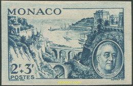 696616 MNH MONACO 1946 HOMENAJE AL PRESIDENTE F.D. ROOSEVELT - Autres & Non Classés