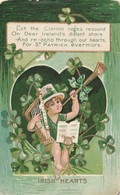 St. Patrick's Day  Irish Hearts  Let The Clarion Notes Resound  On Dear Ireland's Distant Shore .  .  .  .  .  .  . - Saint-Patrick's Day