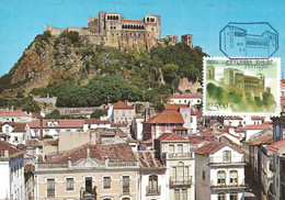 MAXIMUM CARD - CARTOLINA MAXIMA - MAXIMUM KARTE - TARJETA MAXIMA - CARTE MAXIMUM - PORTUGAL - CHÂTEAUX - LEIRIA - Châteaux