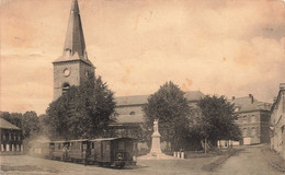 Belgique - Hautrage - Place Pensionnat - Arrêt De Tram - Edit. Ern Thill - Nels - Carte Postale Ancienne - Mons