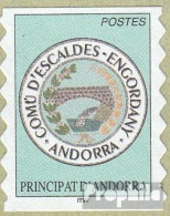 Andorra - Französische Post 596 (kompl.Ausg.) Postfrisch 2003 Wappen - Booklets