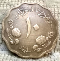 Sudan 1962 , 10 Milliemes , UNC , Agouz - Soedan