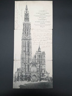 Belgique - Anvers - La Tour De La Cathédrale En Style Gothique - Lot De 3 Cartes Grand Format - Carte Postale Ancienne - Antwerpen