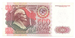 Russia, Russian ,Soviet Union (USSR) 500 RUBLES, Rubel 1992 - Russie