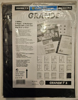 Lot * 3 Paquets Pochettes Plastiques GRANDE 7S(paquet De 5) , Avec 7 Bandes Horizontales, Noir Numéro D'article: 314011 - Voor Bandjes