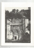 37 Abbaye De Marmoutier Repos St Martin Carte Voeu Double De La Supérieure Des Religieuses 1966 10,8x13,2 Cm - Other & Unclassified