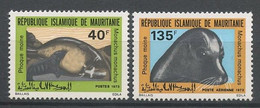 MAURITANIE 1973 N° 305 PA132 ** Neufs MNH Superbes C 10 € Faune Marine Phoque Moine Animaux - Mauritanie (1960-...)