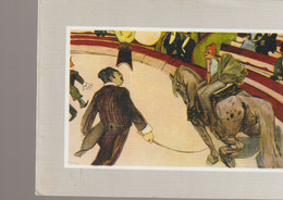 C.P. - TOULOUSE LAUTREC - L'ECUYERE - Sammlungen