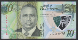 Botswana 10 Pula 2020 P36 UNC - Botswana