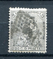 1873.ESPAÑA.EDIFIL 134(o).USADO.CATALOGO 55€ - Ongebruikt