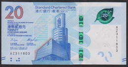 Hong Kong 20dollar 2018 P302 SCB UNC - Hongkong