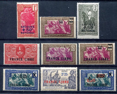 Madagascar      232/241 ** - Unused Stamps