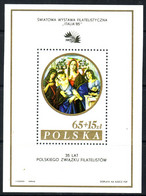 POLAND 1985 MICHEL BL 96 II  MNH - Paintings